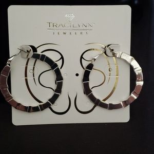 Silver Hoop Earrings